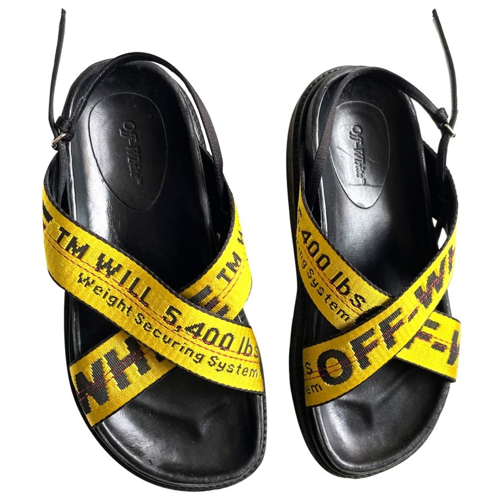 Off -white Sandles